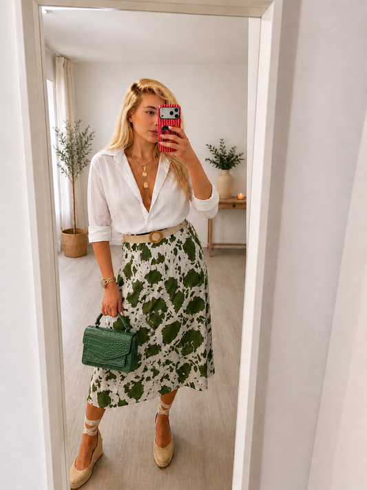 FALDA VACA VERDE